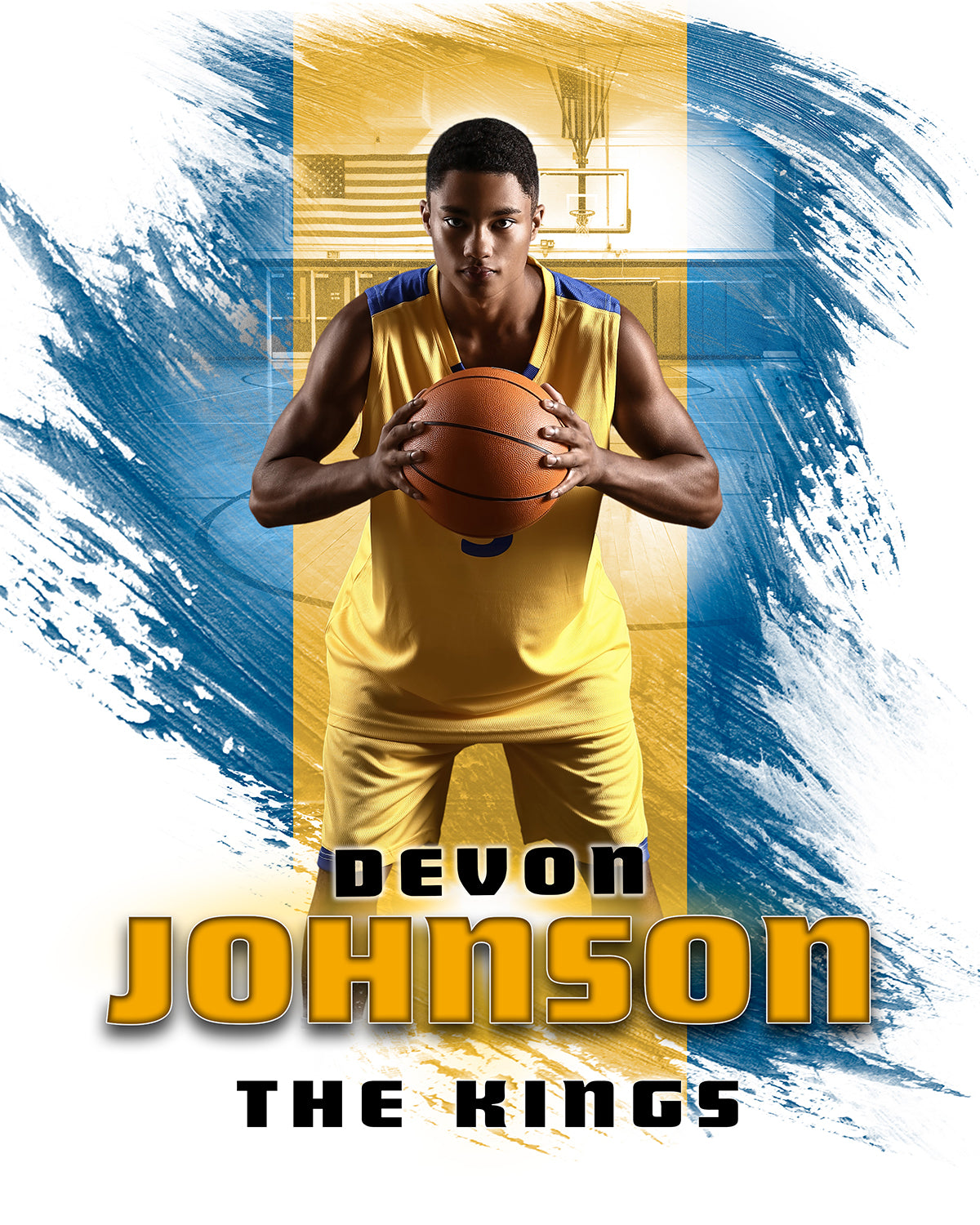 Striped Basketball Photo