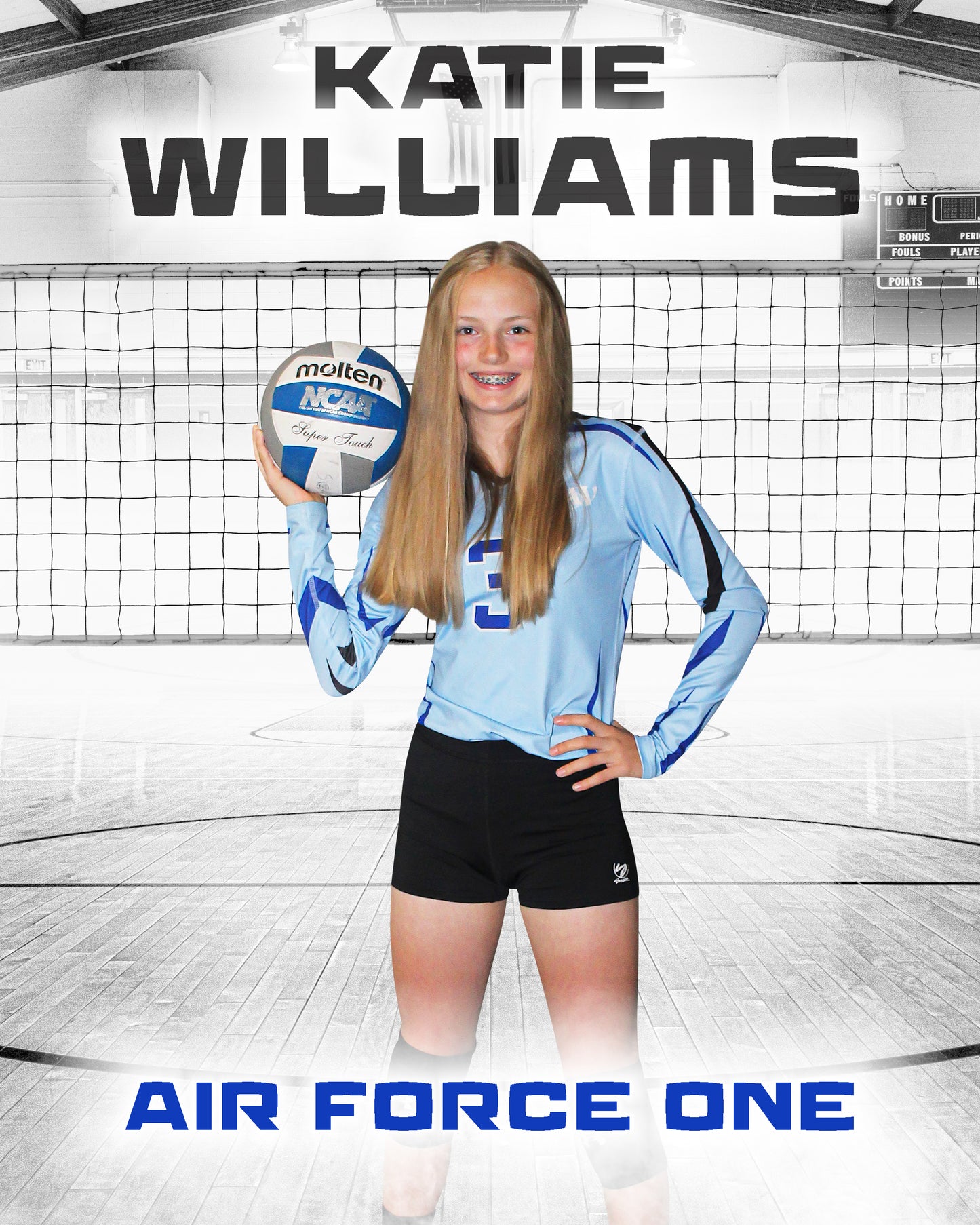 Whiteout Volleyball Photo